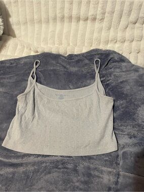 brandy melville light blue knit cami in a US S !!!